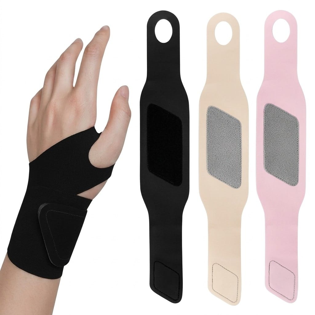 Muñequera Deportiva Ultra-Fina ErgoFlex™ - Estabilidad Continua y Cero Estorbo para Evitar Lesiones.