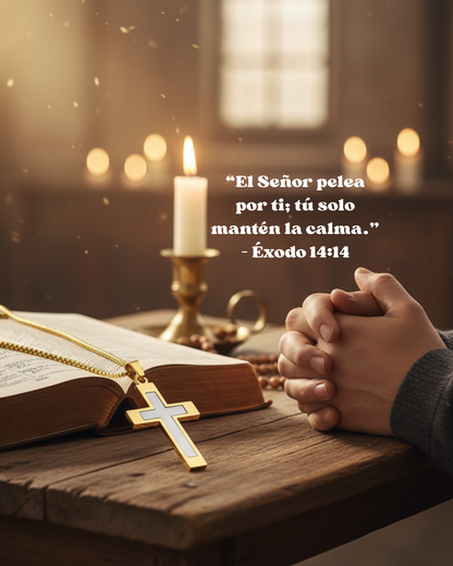 COLLAR CRUZ DE LUZ ETERNA