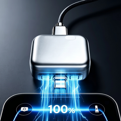⚡ PowerGuard Pro: Adaptador de Carga Auto-Expulsable 140W - El escudo que protege tu vida🛡️