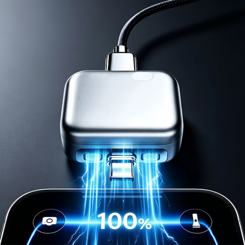 ⚡ PowerGuard Pro: Adaptador de Carga Auto-Expulsable 140W - El escudo que protege tu vida🛡️
