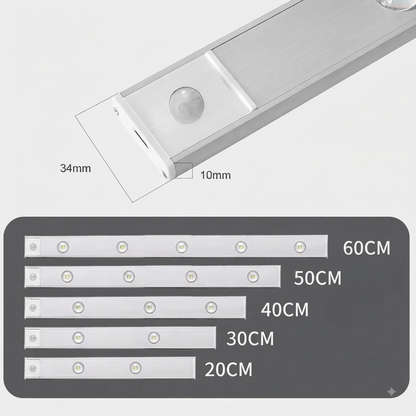 SensorLight Pro™ – Luz LED Inteligente e Inalámbrica con Sensor de Movimiento - Ilumina tu hogar sin obras ni cables molestos 💡✨