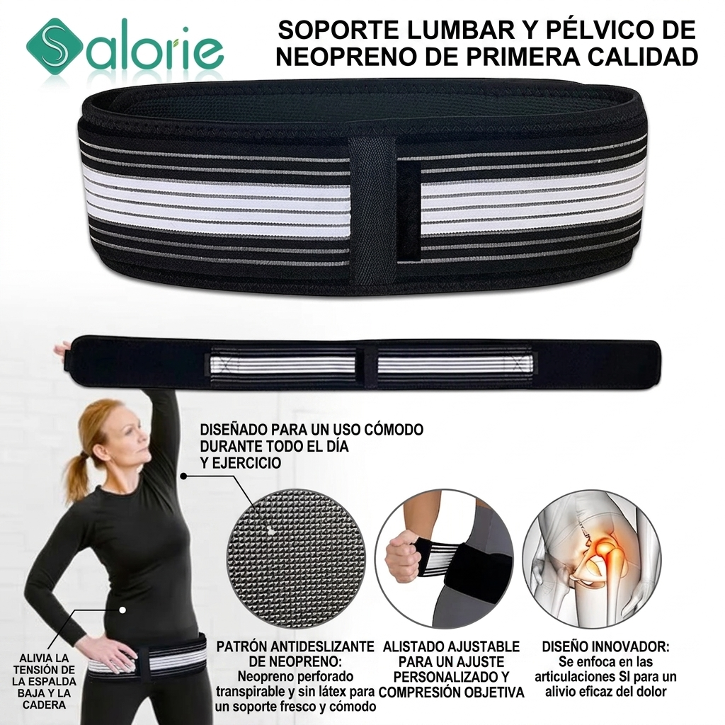 Cinturón Lumba Belt🤩-Alivio rápido sin procedimientos