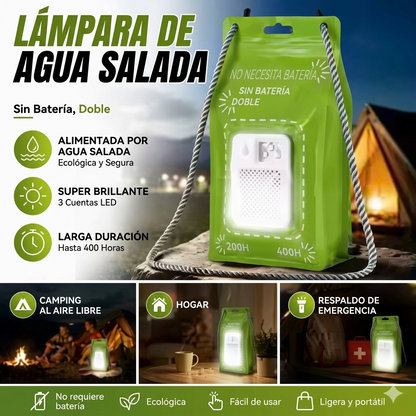 AquaLight- LAMPARA DE AGUA SALADA🌊
