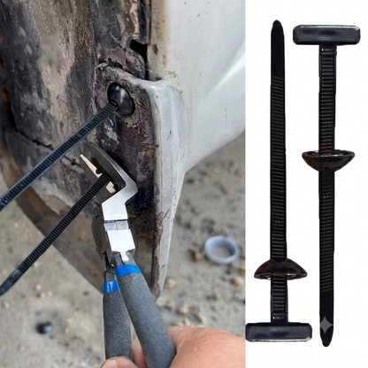 FixClip Pro™ – Kit de Abrazaderas tipo T de fijación universal de Nylon (100 unidades)