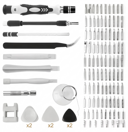 TechFix Pro™ - Kit de Destornilladores de Precisión Magnéticos 115 en 1
