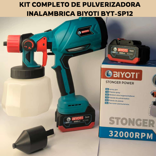 PULVERIZADORA INALAMBRICA BIYOTI BYT-SP12