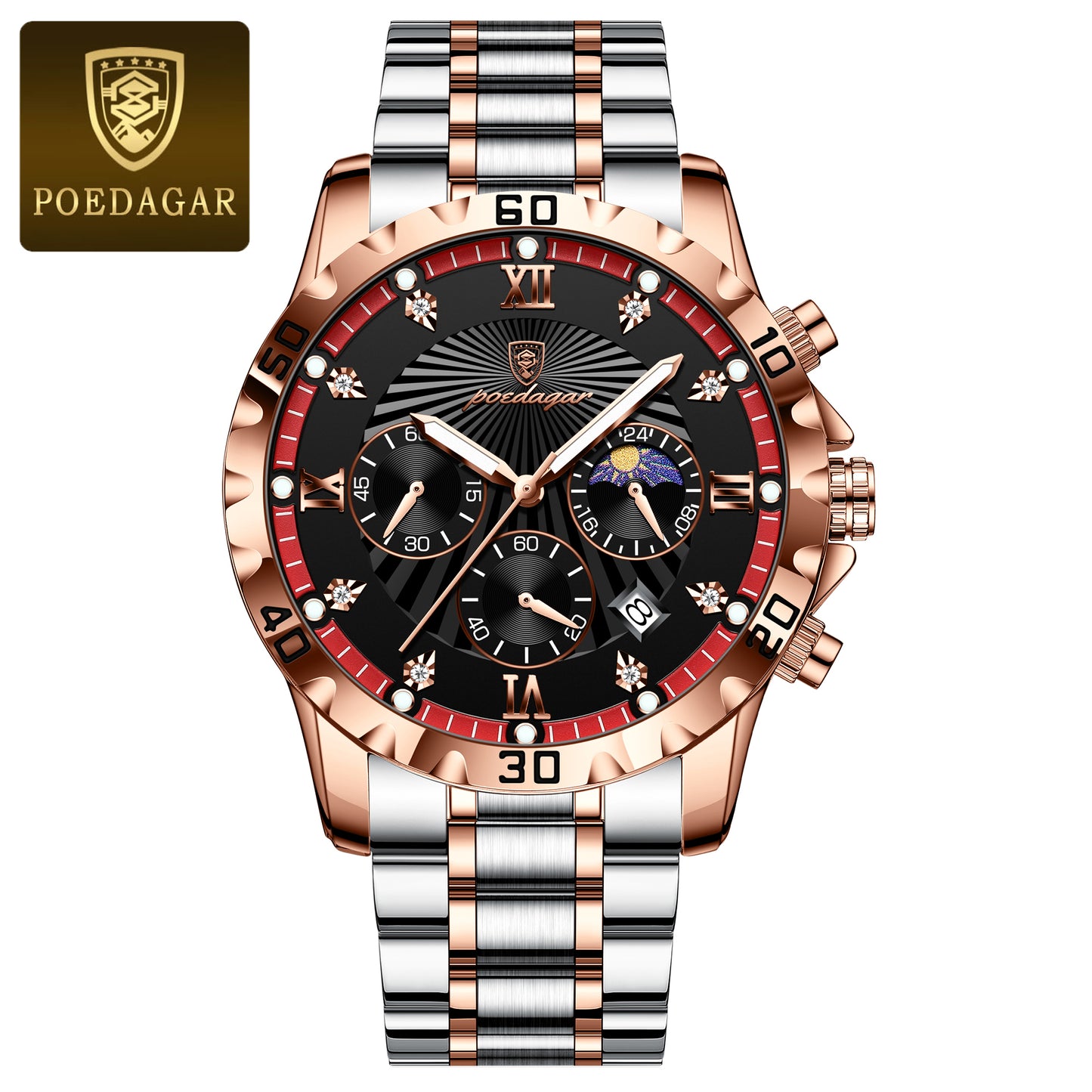 💎⌚Reloj de lujo Poedagar Imperial- Tu Tiempo, Tu Imperio🔱