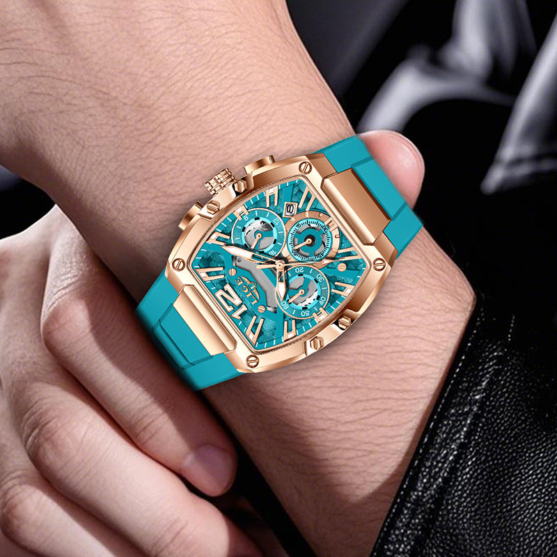 ⚡RELOJ LUJOSO LIGE IMPACT — Tiempo bajo tu control💪