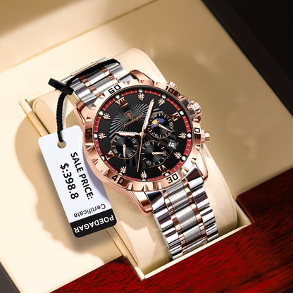 💎⌚Reloj de lujo Poedagar Imperial- Tu Tiempo, Tu Imperio🔱