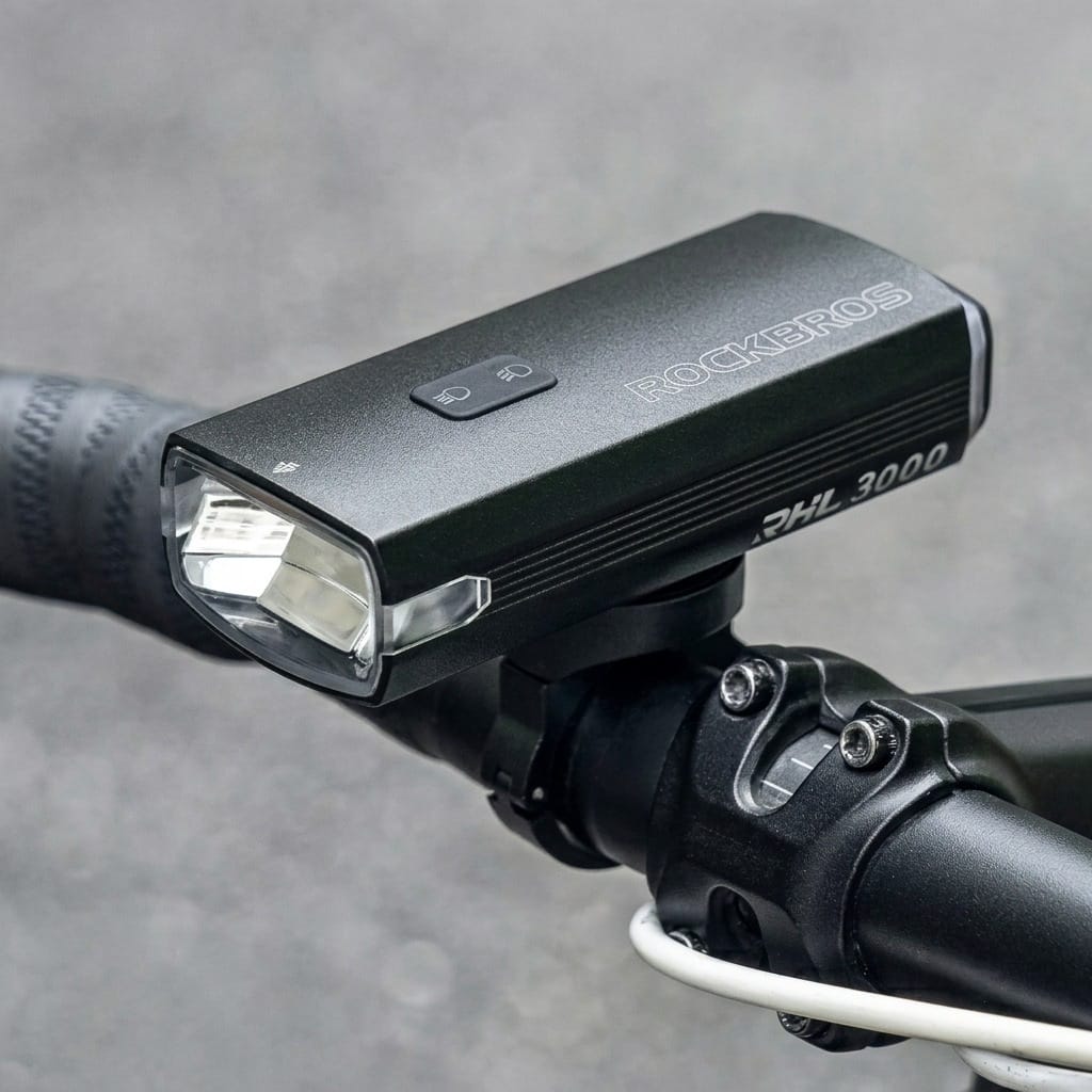 Luz Táctica Pro 2 en 1: Potencia Extrema de 3000LM para tu Bicicleta + Power Bank de Emergencia